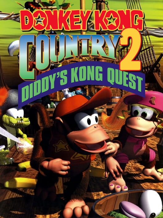 Donkey Kong Country 2 - Diddy's Kong Quest cover art