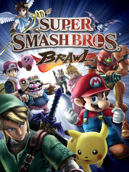 Super Smash Bros Brawl cover art