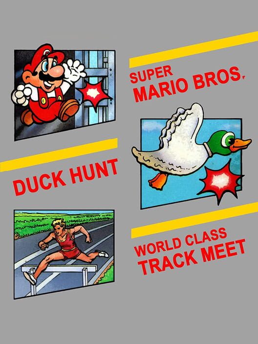 Super Mario Bros./Duck Hunt/World Class Track Meet cover art