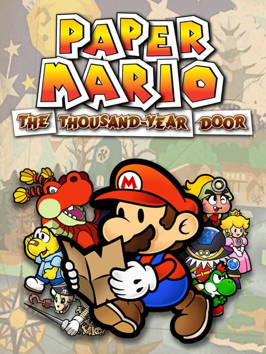 Paper Mario The Thousand Year Door cover art