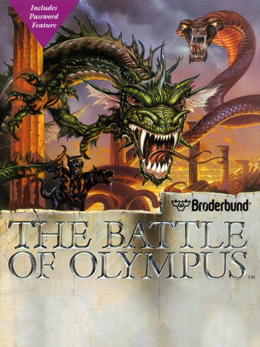 Battle of Olympus, The cover art