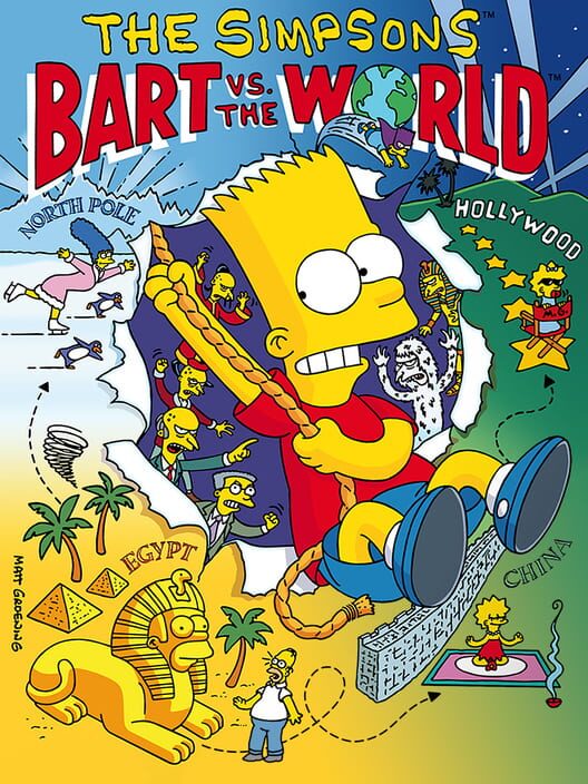 Simpsons, The: Bart vs. the World cover art