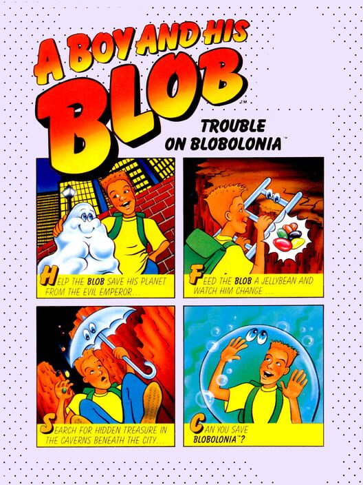 Boy and His Blob, A: Trouble on Blobolonia cover art