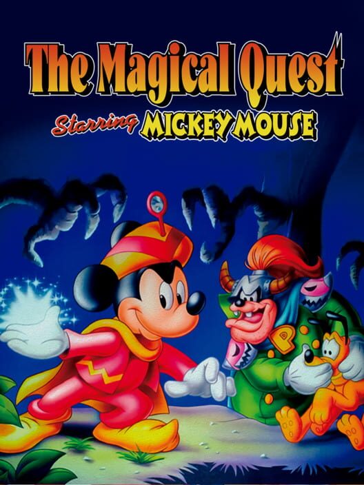 Magical Quest Starring Mickey Mouse, The cover art