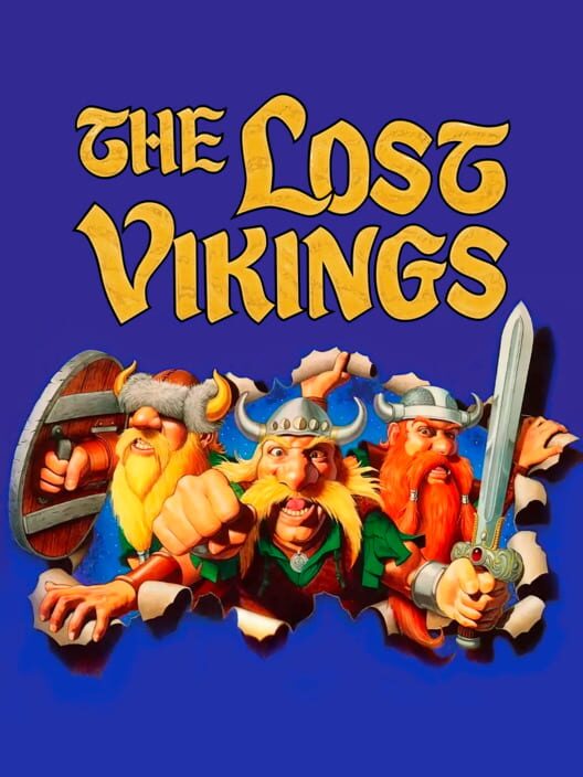 Lost Vikings, The cover art