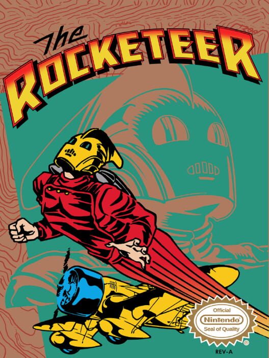 Rocketeer, The cover art