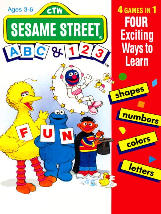 Sesame Street 123 cover art