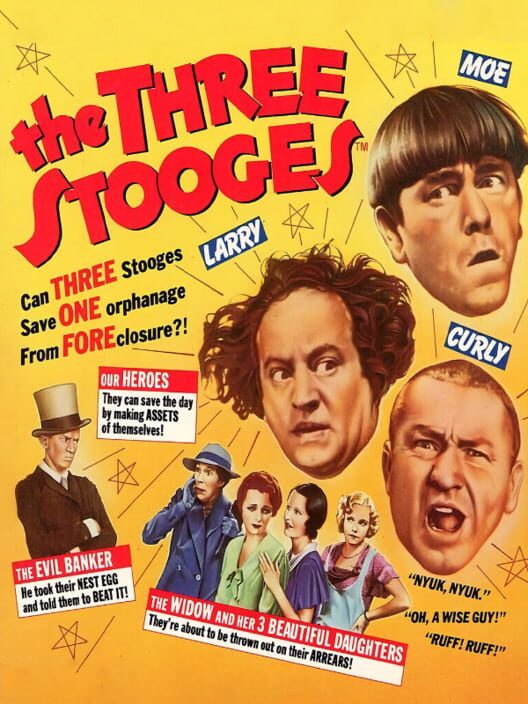 Three Stooges, The cover art