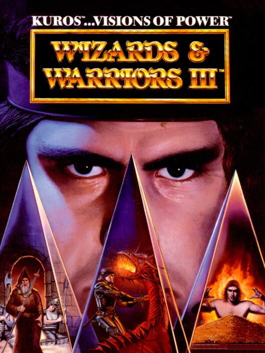 Wizards & Warriors III: Kuros: Visions of Power cover art