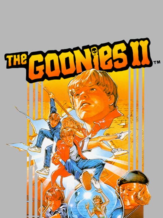 Goonies II, The cover art