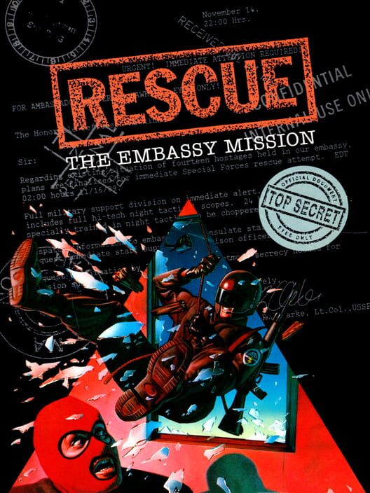 Rescue: The Embassy Mission cover art