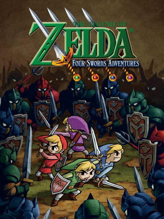 The Legend Of Zelda: Four Swords Adventures cover art